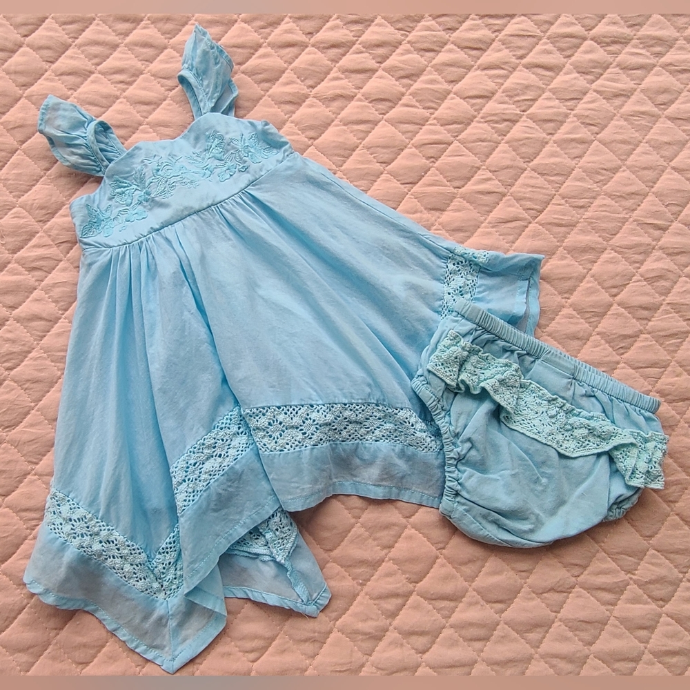 Summer dress for baby girl by Tahari, size 3-6M